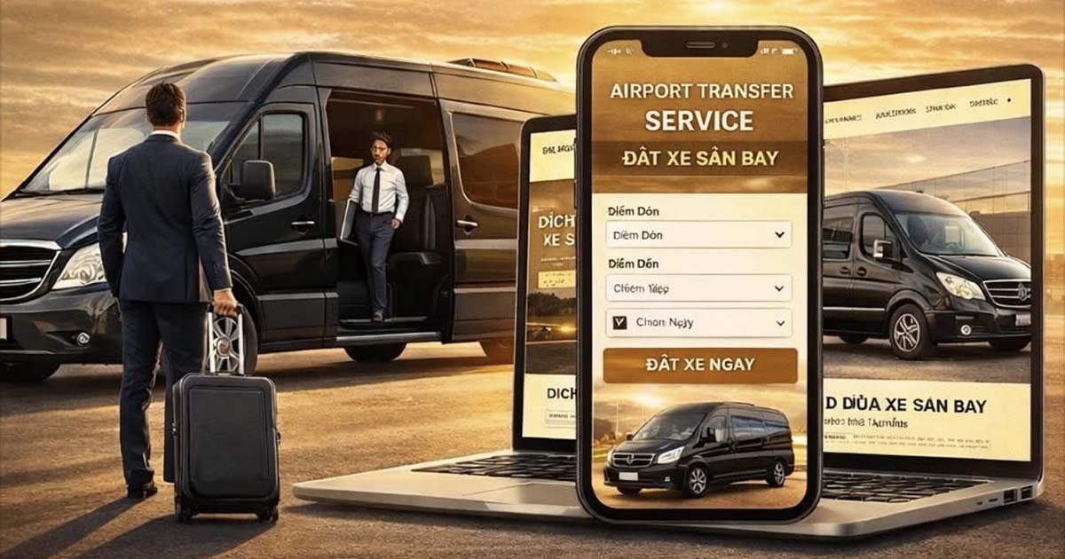 Xe Tiện Chuyến Hồ Tràm Tân Sơn Nhất – Đưa Đón Sân Bay, Đúng Giờ An Toàn