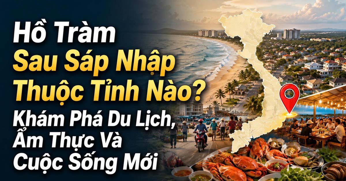 Hồ Tràm Sau Sáp Nhập Thuộc Tỉnh Nào? Khám Phá Du Lịch, Ẩm Thực Và Cuộc Sống Mới